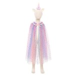 Rainbow Unicorn Cape & Headband - Size 4-6